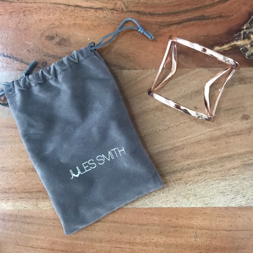 Brand new Jules Smith rose gold cuff bracelet